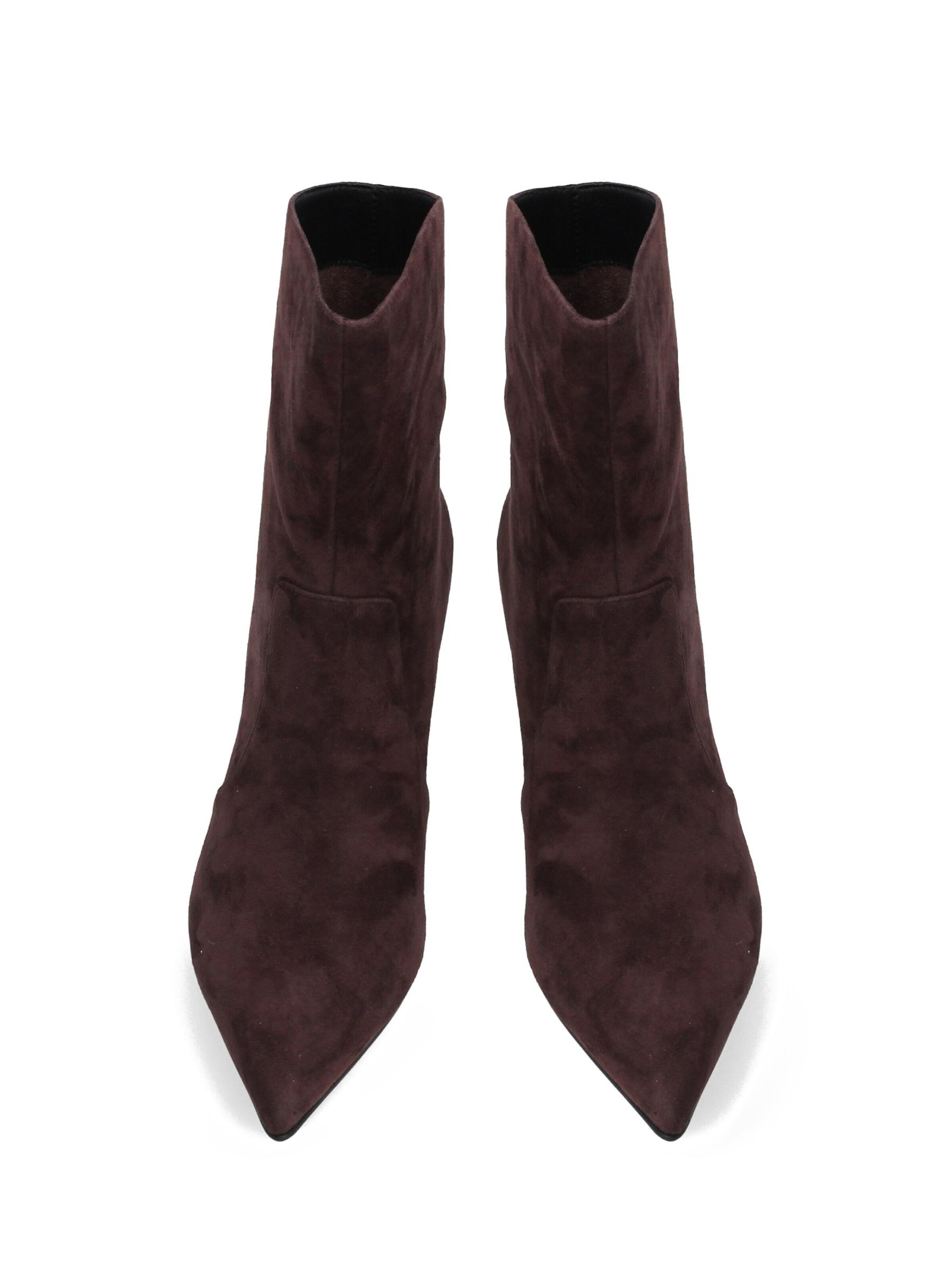 VENEZIA Boots 'Braune Wildleder Damenstiefel mit Stiletto-Absatz 41'‌‌‌‌‌‌‌‌‌‌ in Braun