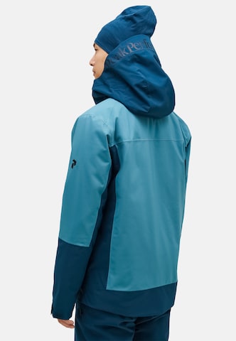 PEAK PERFORMANCE Outdoor jacket in Blue