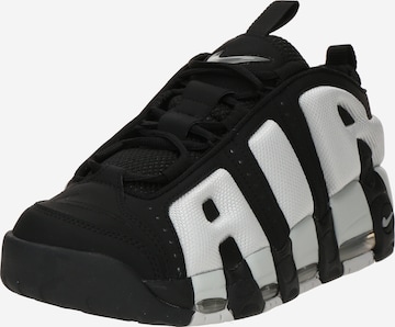 Nike Sportswear Низкие кроссовки 'AIR MORE UPTEMPO' в Черный: спереди