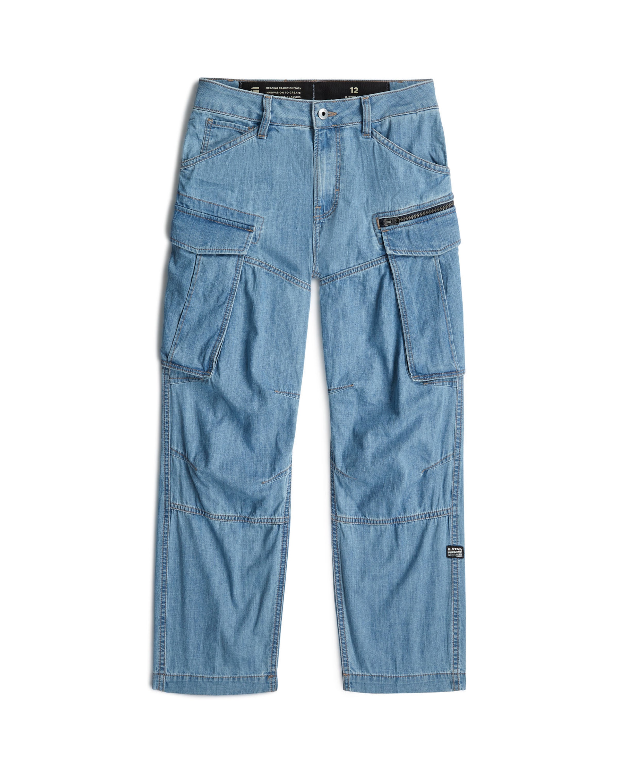 G-STAR Loosefit Jeans-5Pocket+ ' ' in Blau: Vorderseite
