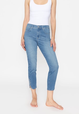 Angels Slimfit Jeans in Blauw: voorkant