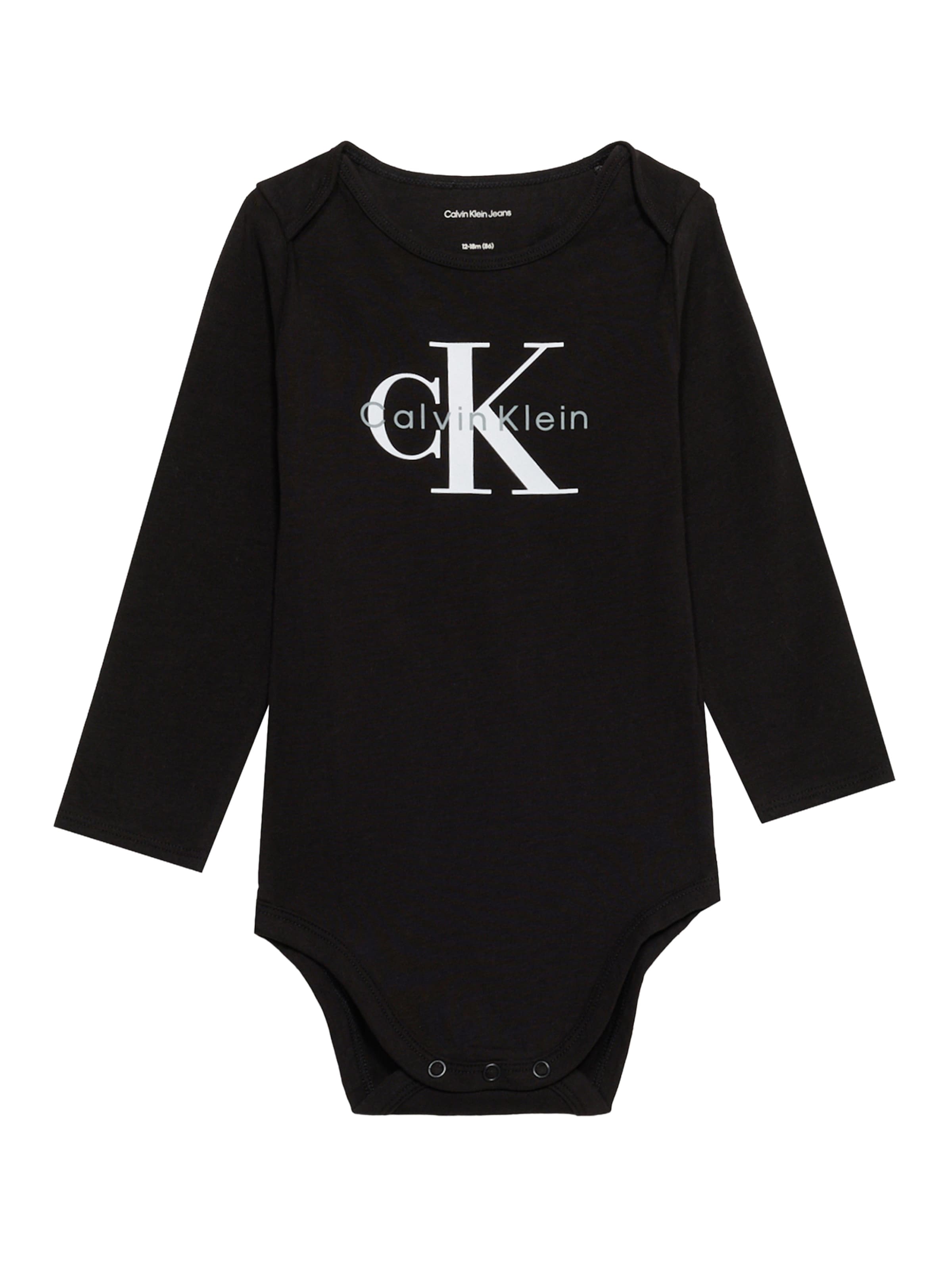 juoda Calvin Klein Jeans Šliaužtinukas / glaustinukė: priekis