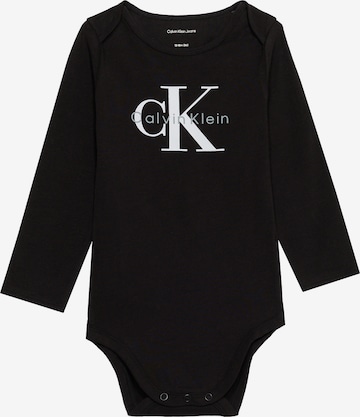 Calvin Klein Jeans Ползунки/боди в Черный: спереди