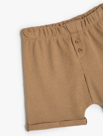 Koton Regular Broek in Bruin