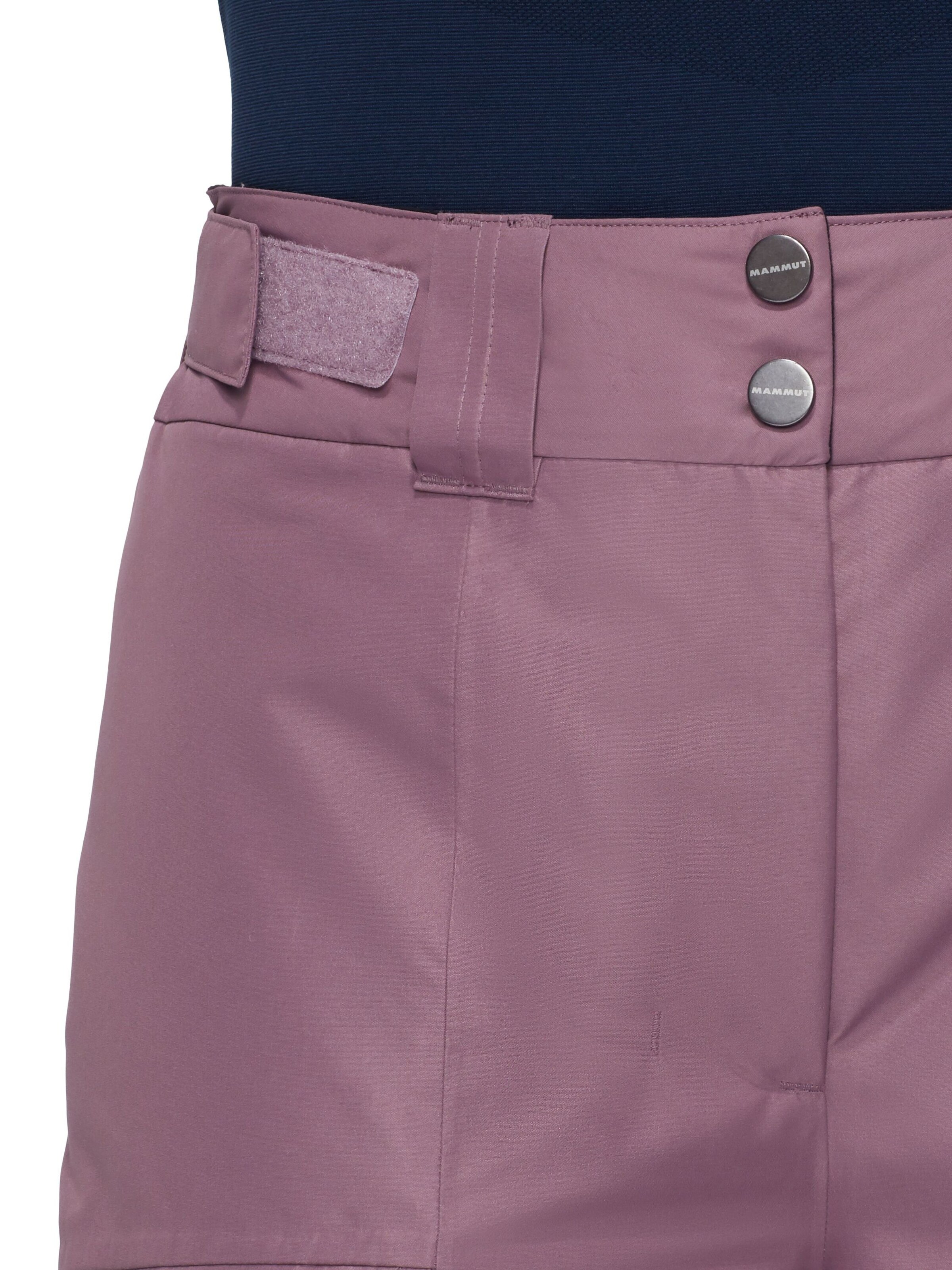 MAMMUT Regular Outdoor Pants 'Fall Line HS Thermo' in Purple