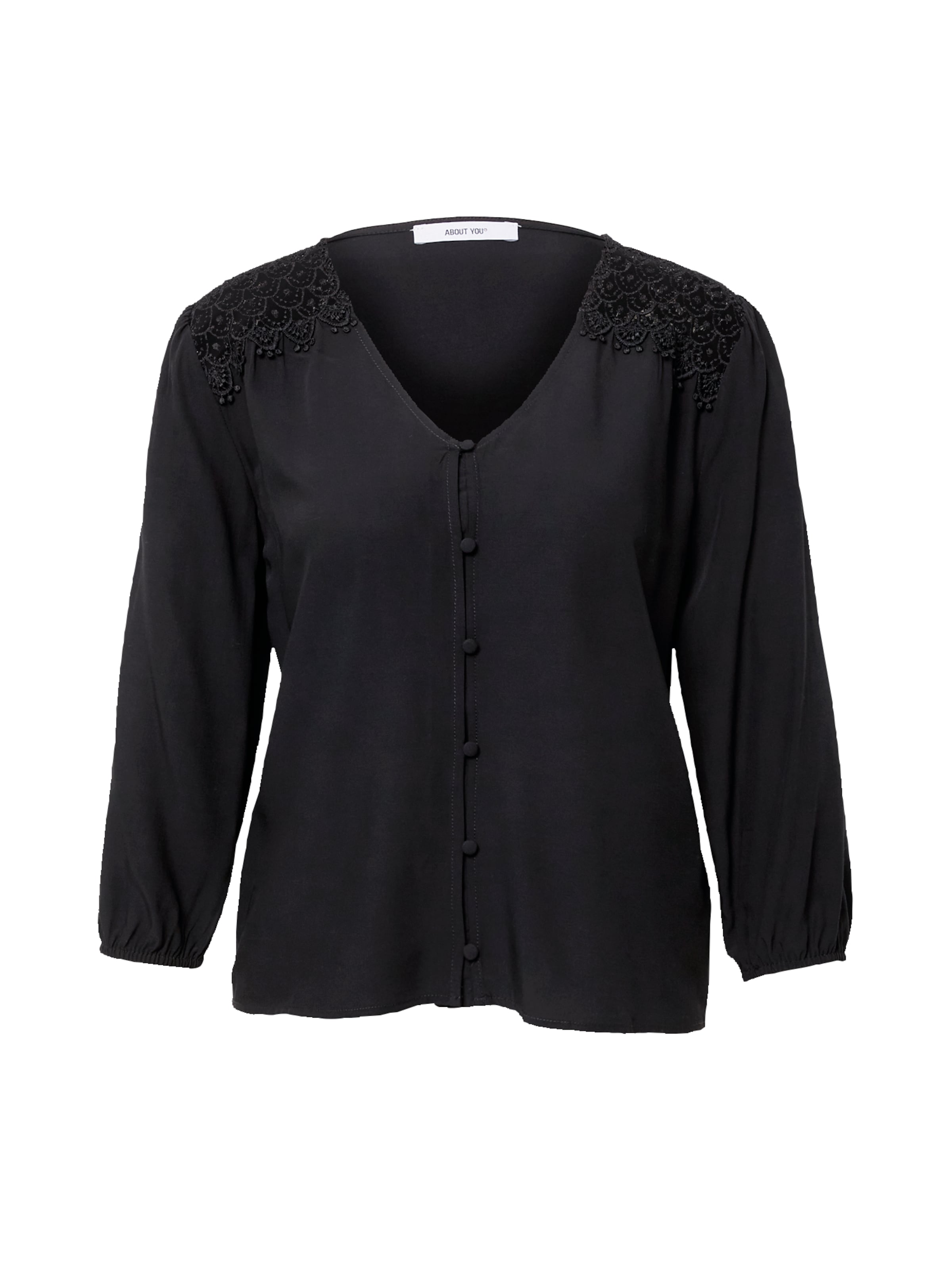 ABOUT YOU - Blusa 'Gianna' en negro: frente