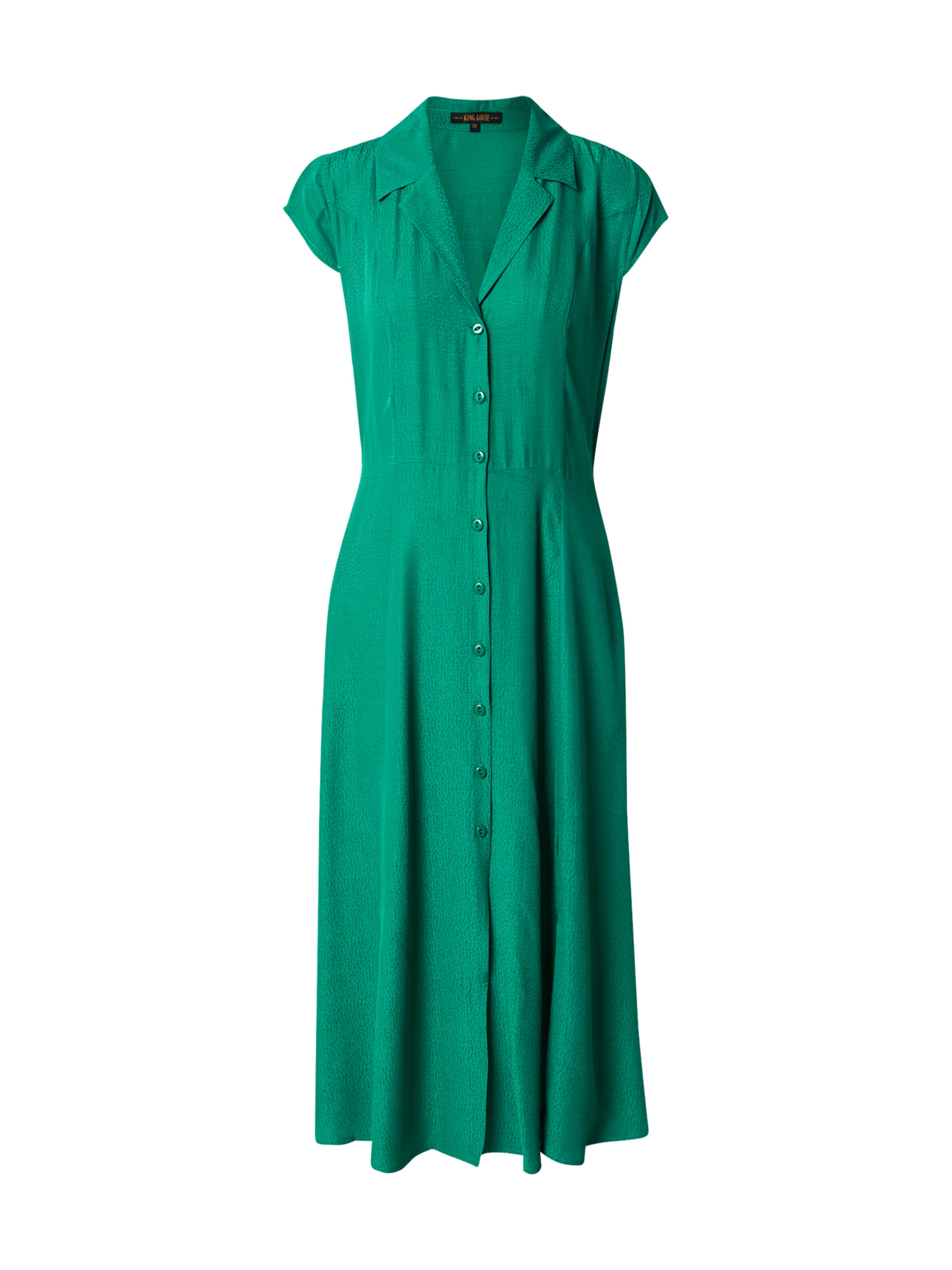 King Louie Särkkleit 'Violante', värv roheline: eest vaates