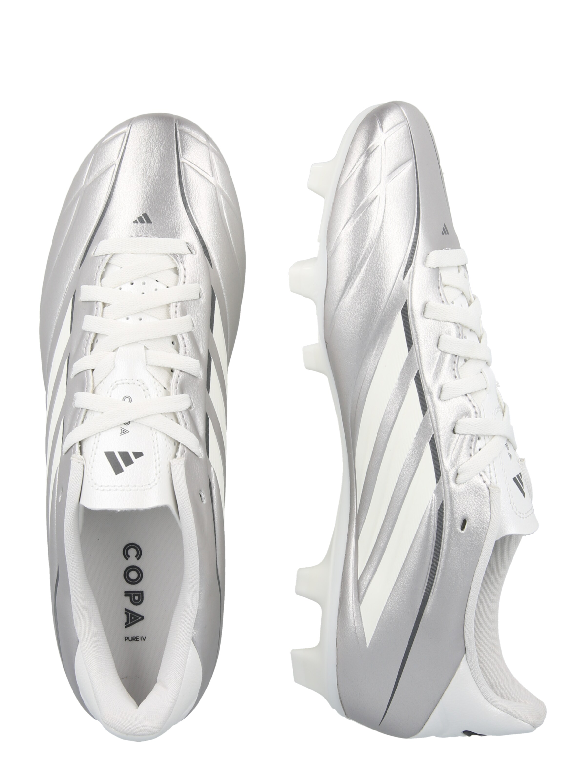 sidabrinė ADIDAS PERFORMANCE Futbolo bateliai 'Copa Pure IV Club'