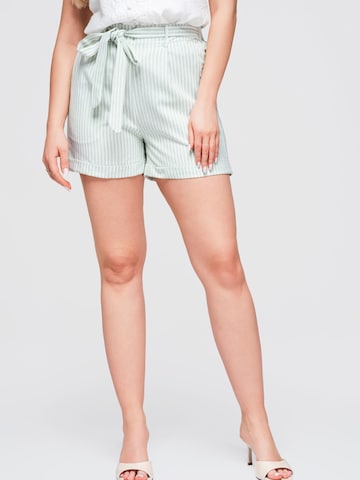 regular Pantaloni di Ombre in verde: frontale