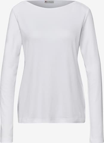 STREET ONE Shirt in White: front