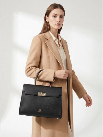 Borsa a mano 'Borsa a Mano Patty Small Bruno Magli Eco-Leather Chiusura Girello' di Bruno Magli in nero