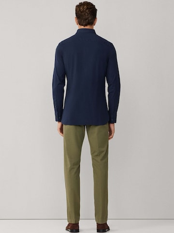 Coupe regular Chemise 'Ess' Hackett London en bleu