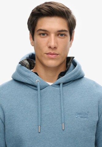 Superdry & Co Mikina 'Essential' - Modrá