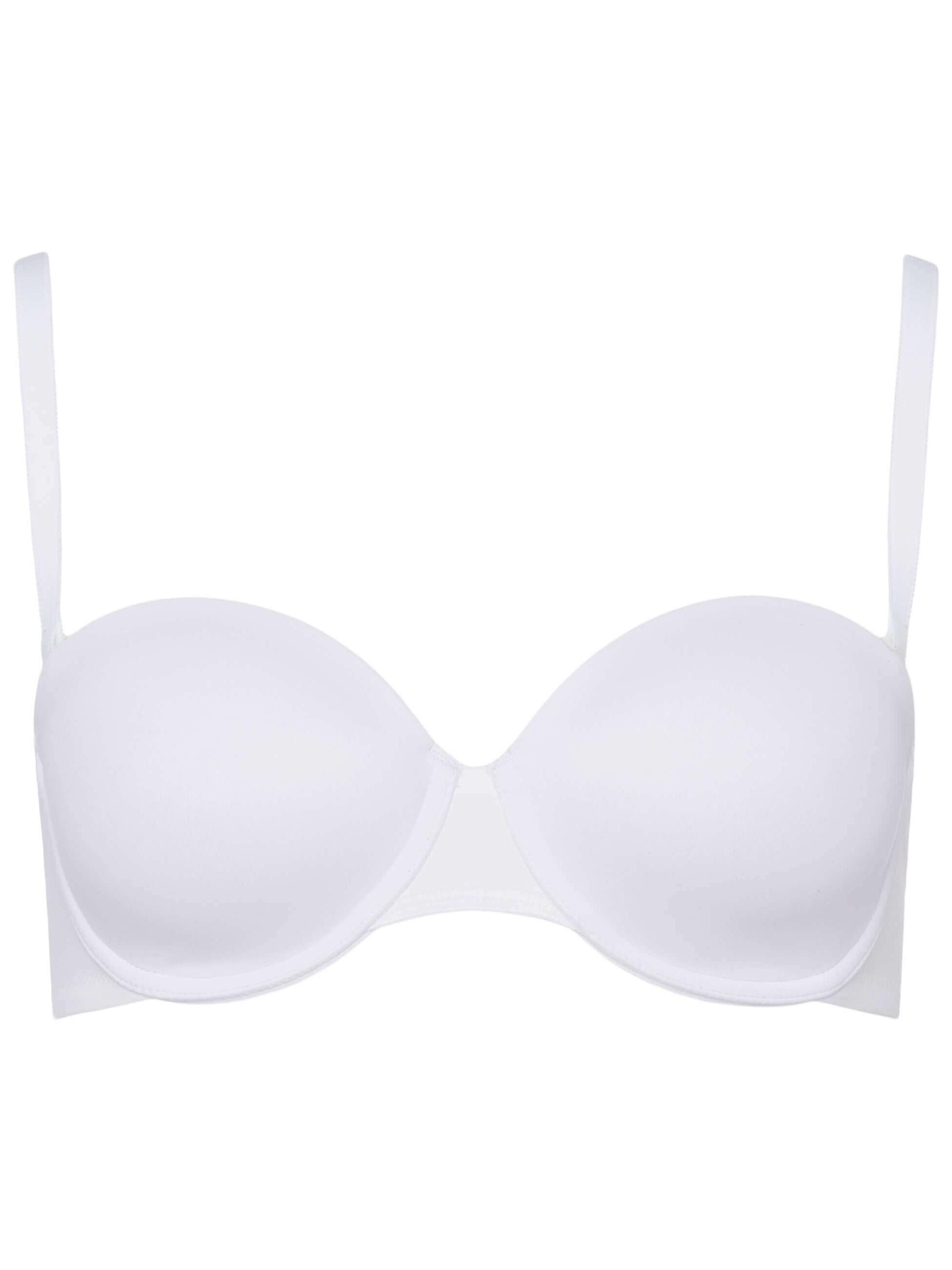 BeeDees T-shirt Bra 'T-Shirt BH Stepy Soft WDP' in White: front