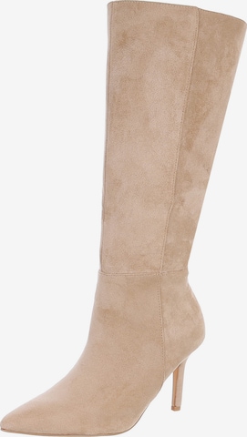 Ital-Design Boots in Brown: front