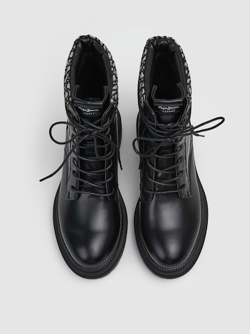 Boots 'BETTLE JACKI' Pepe Jeans en noir