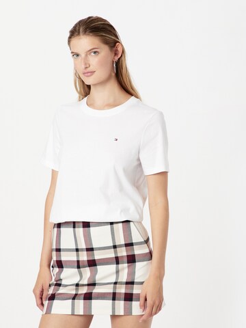 T-shirt TOMMY HILFIGER en blanc : devant