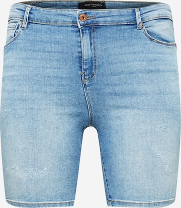 ONLY Carmakoma - Slimfit Vaquero 'Laola' en azul: frente