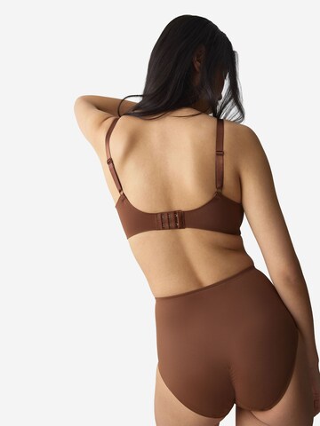 TRIUMPH Bustier Soft-BH ' Red Label True Shape Sensation ' in Braun