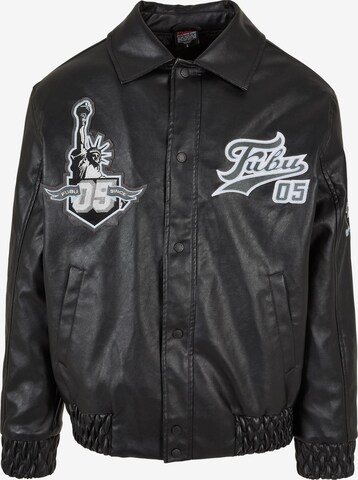 FUBU Jacke 'Varsity' in Schwarz: predná strana