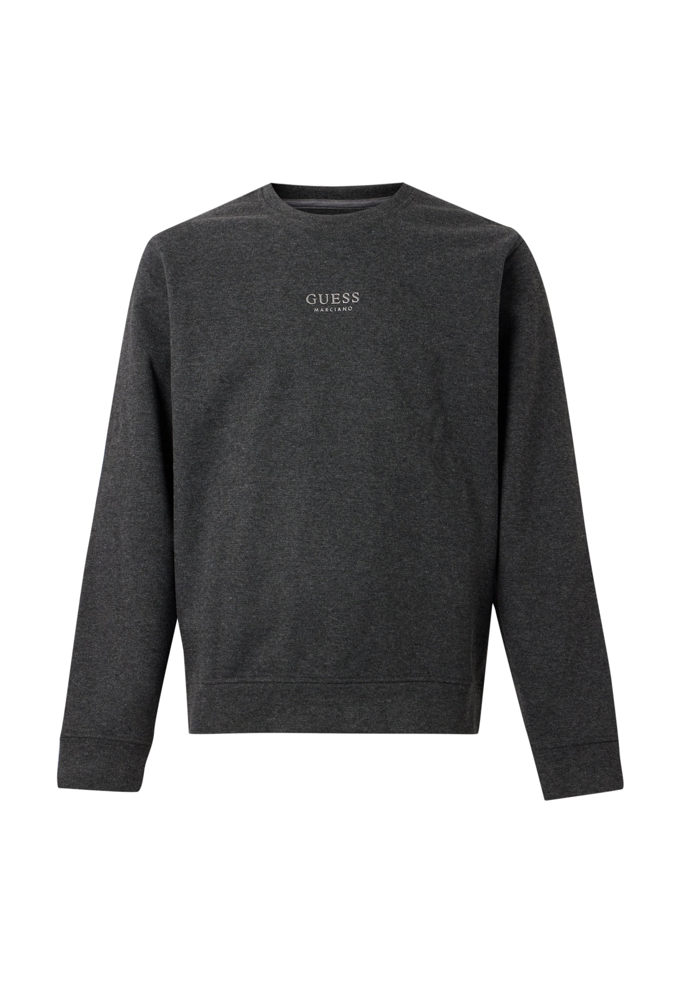 GUESS - Sudadera en negro: frente