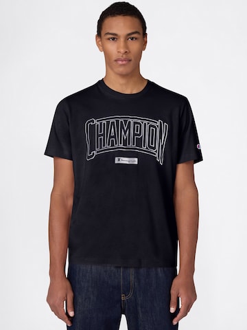 Champion Authentic Athletic Apparel Tričko - Čierna: predná strana