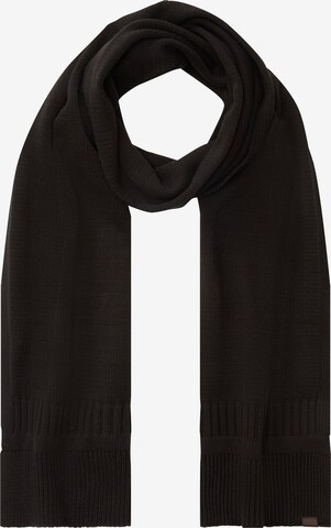 TOM TAILOR Scarf in Black: front