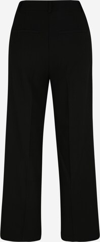 Y.A.S Petite Regular Trousers with creases 'Doris' in Black