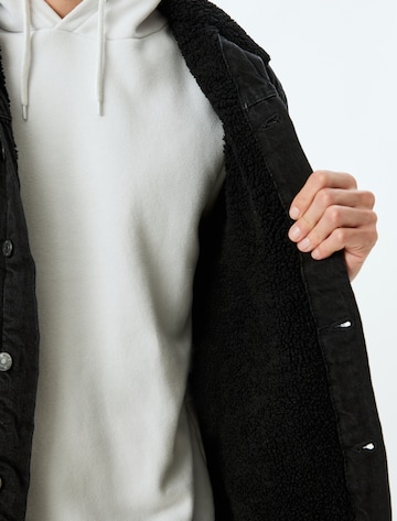 Koton Between-Season Jacket in Black