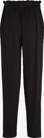 VILA Regular Trousers 'SEDONA' in Black