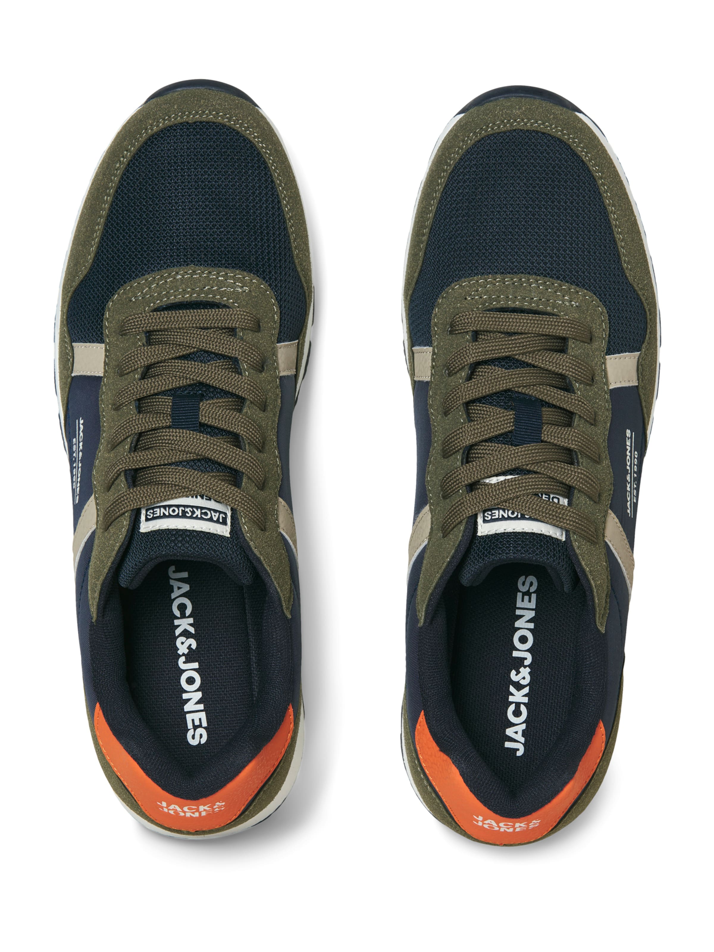 JACK & JONES Низкие кроссовки 'JFWHARROW' в Зеленый