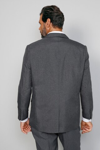 Coupe regular Veste de costume Men Plus en gris