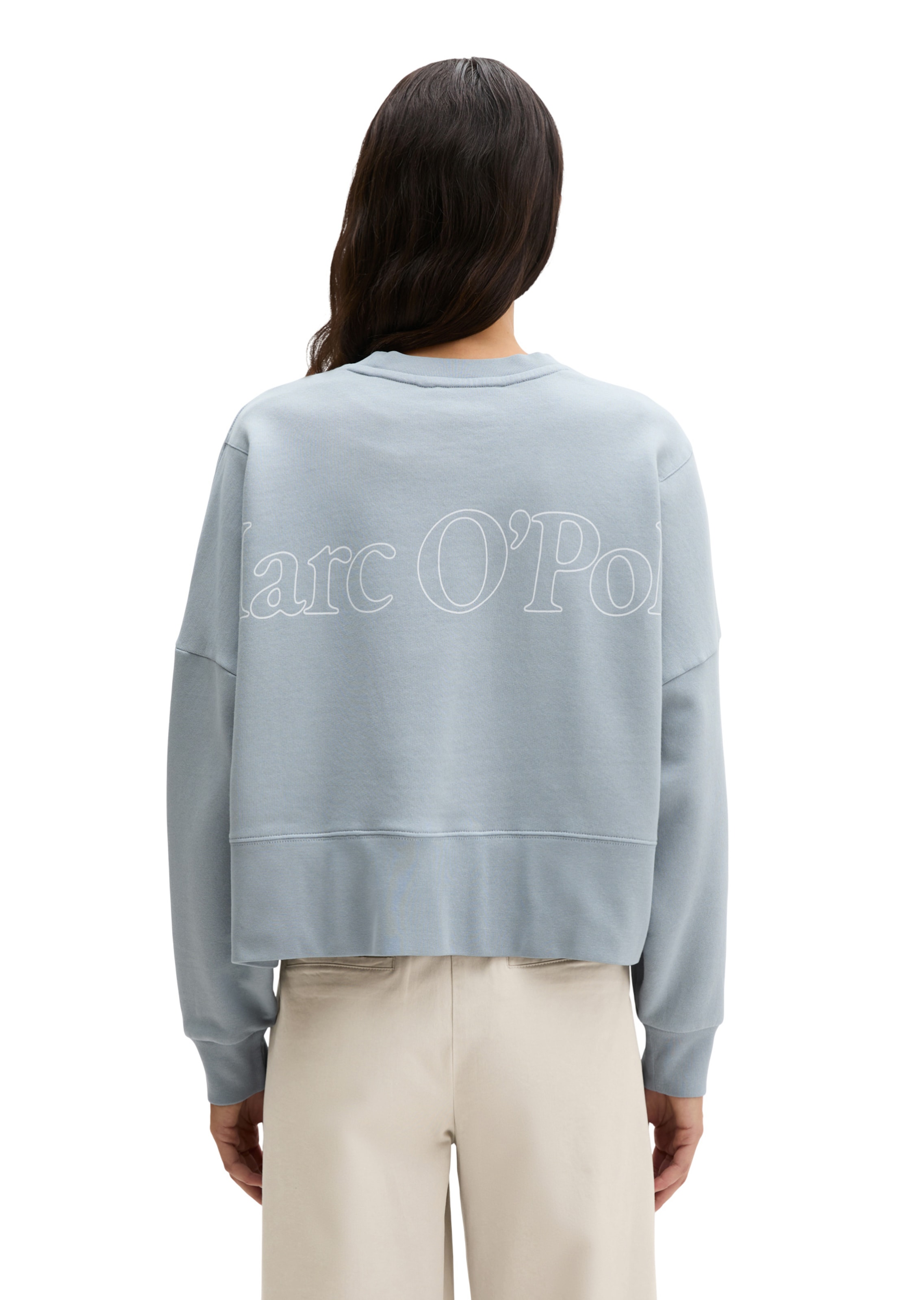 Marc O'Polo Sweatshirt in Grau: Vorderseite