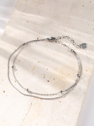 Hey Happiness Foot jewelry 'Sea Beads' in Silver