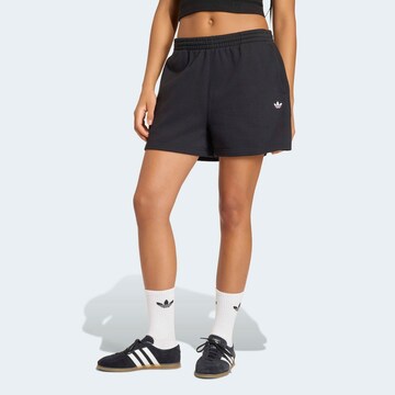 ADIDAS ORIGINALS Loose fit Pants in Black: front