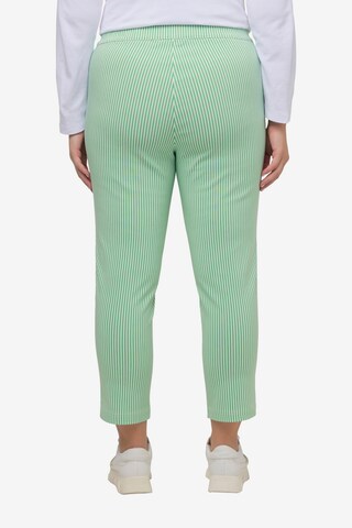 Ulla Popken Slimfit Pantalon in Groen