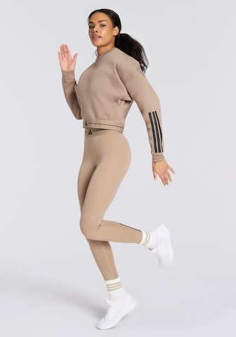 ADIDAS PERFORMANCE Athletic Sweatshirt in Brown