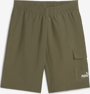 PUMA Shorts 'Essentials' in Grün: Vorderseite