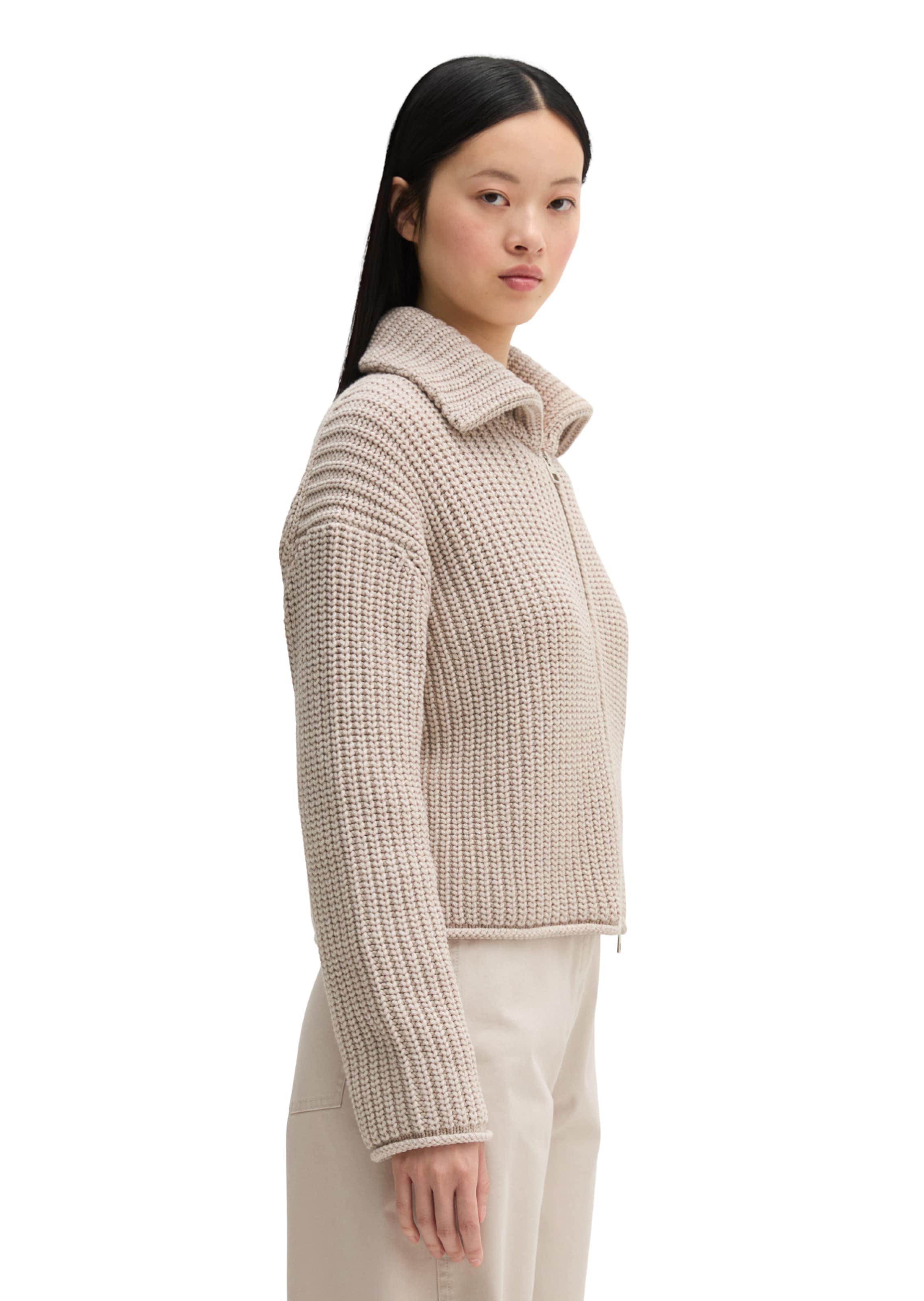Marc O'Polo Strickjacke in Grau