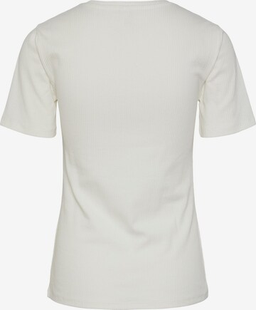 T-shirt 'RUKA' PIECES en blanc