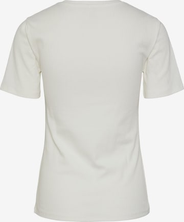 T-shirt 'RUKA' PIECES en blanc