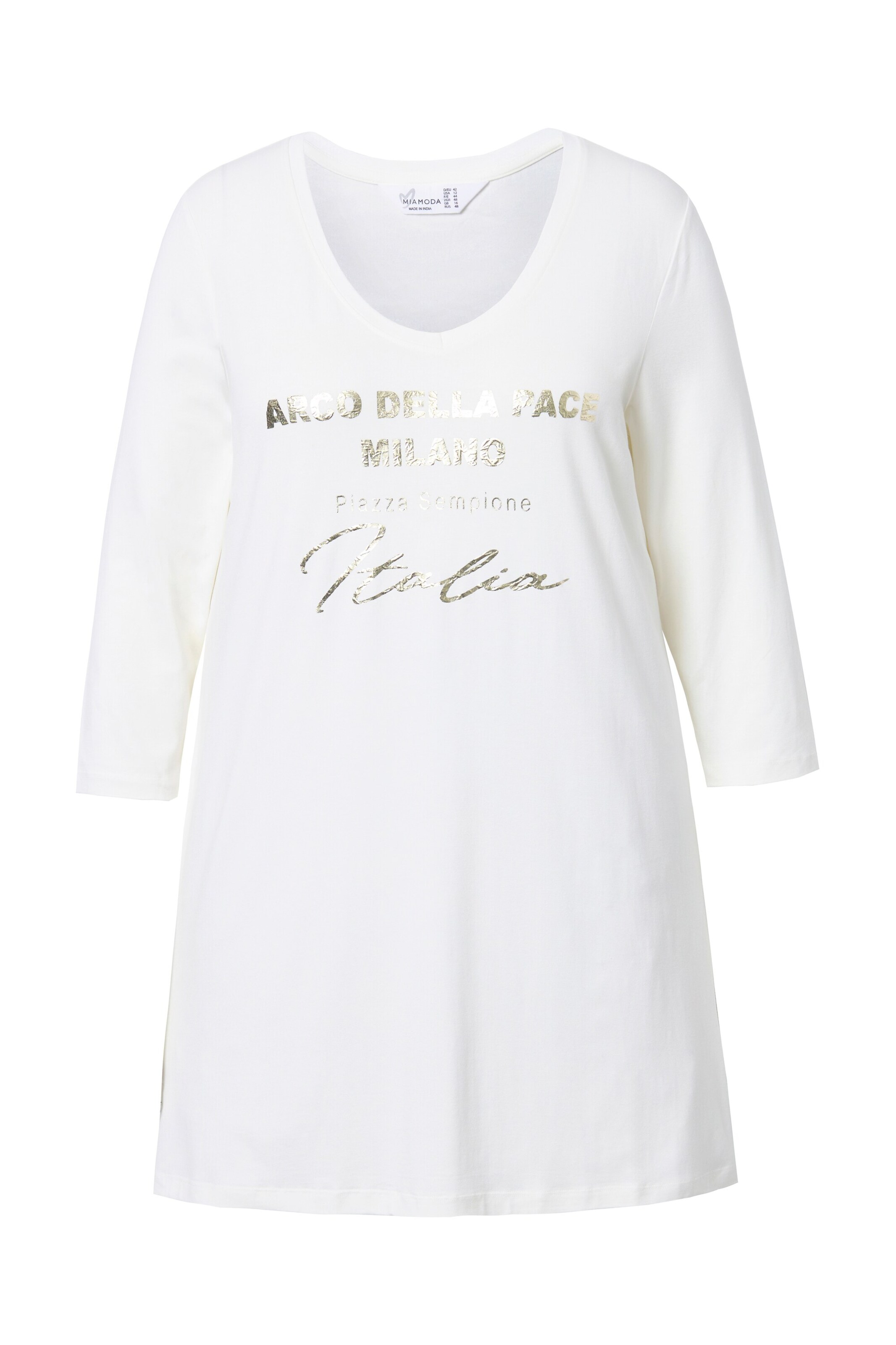 MIAMODA Shirt in Weiß: Vorderseite