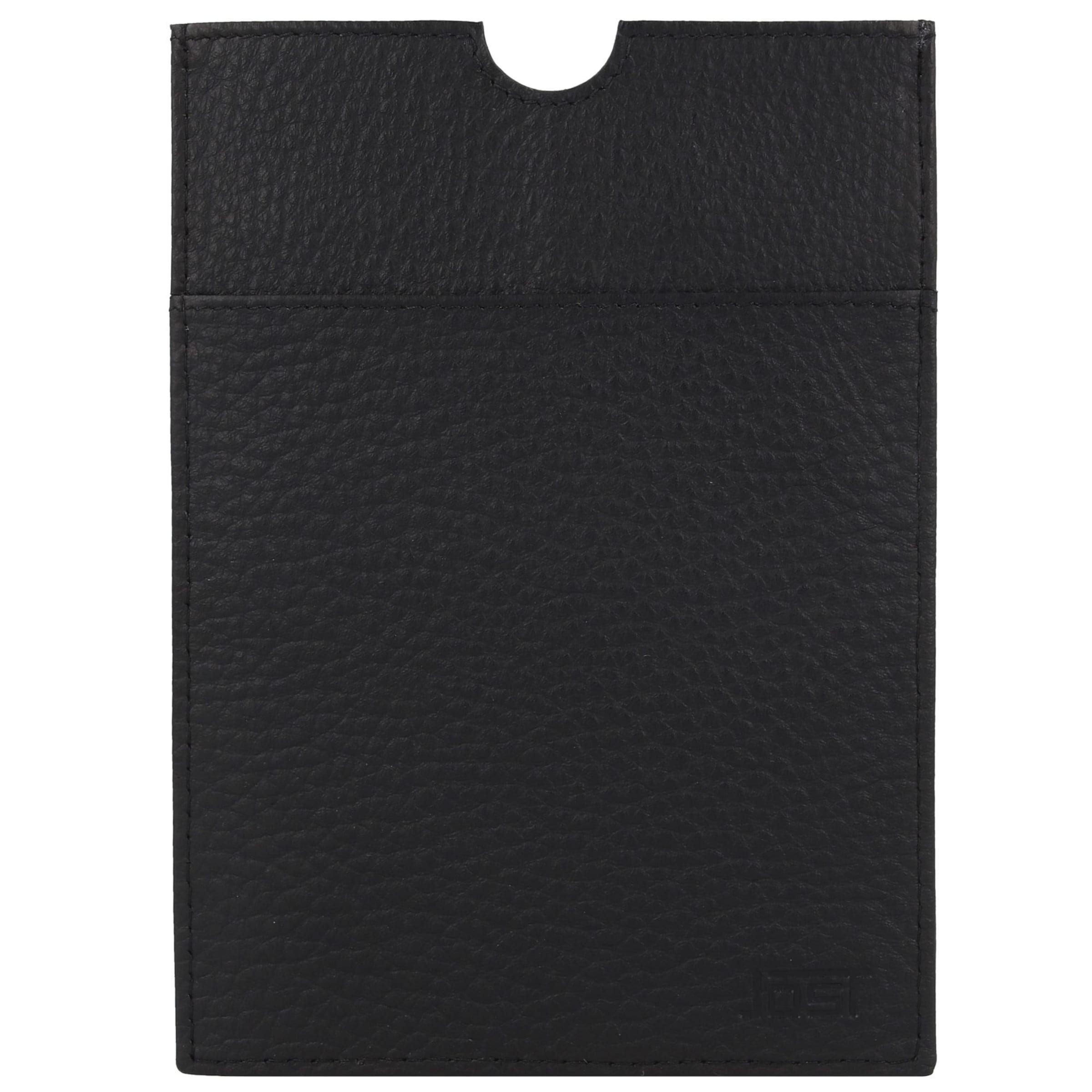 JOST Etui 'Stockholm' in Schwarz: Vorderseite