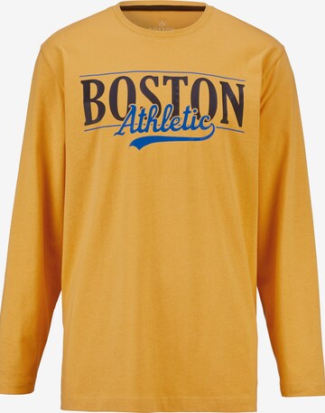 Boston Park Shirt in Geel: voorkant