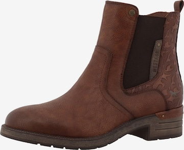 Bottines 'Gelja' MUSTANG en marron : devant