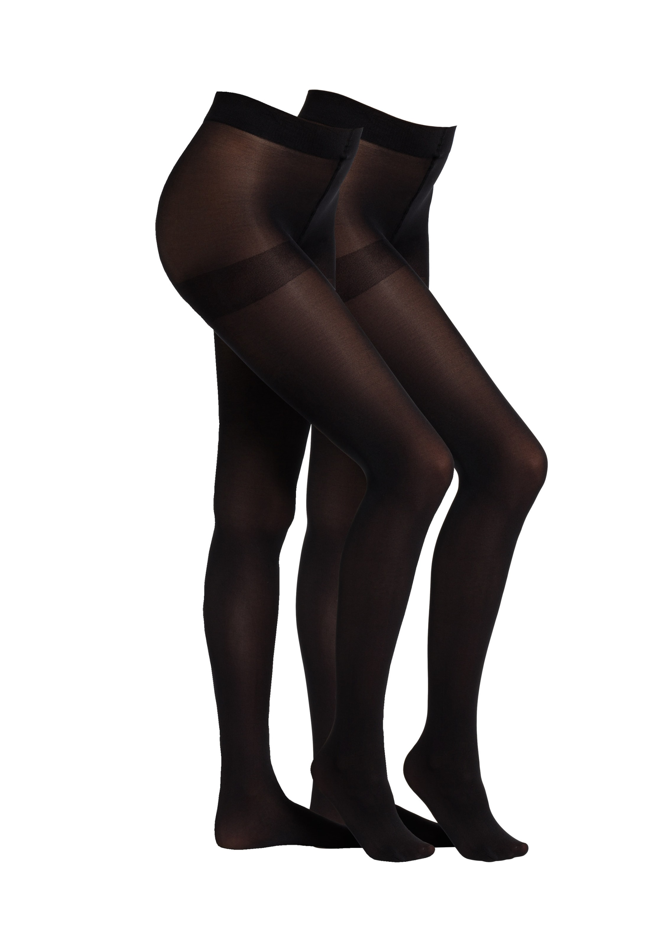 camano Fine Tights in Black: front