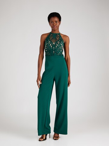 Tuta jumpsuit di Lipsy in verde: frontale