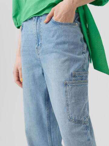 VERO MODA - Loosefit Pantalón vaquero cargo 'Kithy' en azul