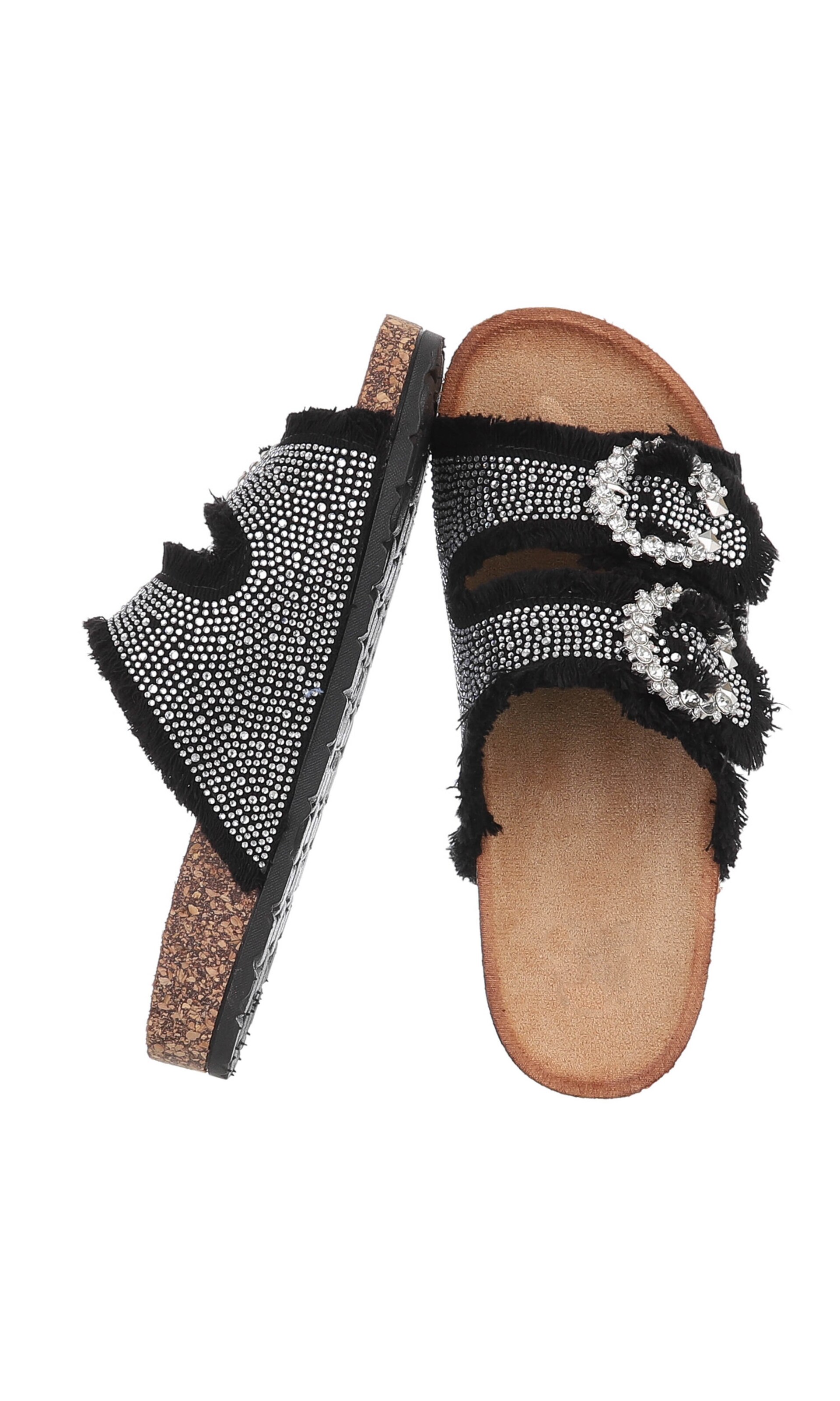 Ital-Design Mules ' Pantoletten ' in Black