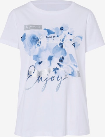 balta heine Marškinėliai: priekis